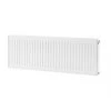 Flomasta Type 21 Double-Panel Plus Single Convector Radiator 400 x 1100mm White 3591BTU