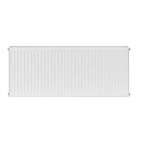 Flomasta Type 21 Double-Panel Plus Single Convector Radiator 500 x 1100mm White 4312BTU 2 Flomasta Type 21 Double-Panel Plus Single Convector Radiator 500 x 1100mm White 4312BTU - Image 2