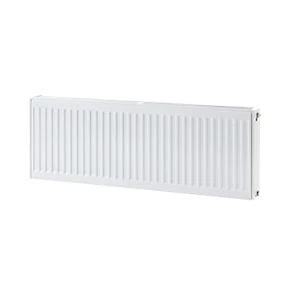 Flomasta Type 22 Double-Panel Double Convector Radiator 400 x 1100mm White 4571BTU 1 Flomasta Type 22 Double-Panel Double Convector Radiator 400 x 1100mm White 4571BTU