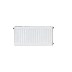 Flomasta Type 11 Single-Panel Single Convector Radiator 300 x 600mm White 1065BTU 2 Flomasta Type 11 Single-Panel Single Convector Radiator 300 x 600mm White 1065BTU - Image 2