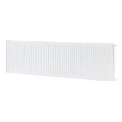 Flomasta Type 22 Double-Panel Double Convector Radiator 600 x 2000mm White 11664BTU