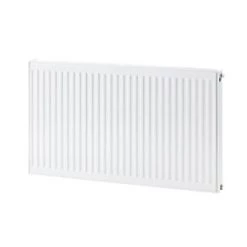 Flomasta Type 21 Double-Panel Plus Single Convector Radiator 600 x 1000mm White 4560BTU