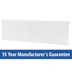 Flomasta Type 21 Double-Panel Plus Single Convector Radiator 600 x 1400mm White 6384BTU -Central Heating Radiators shop 440XP A5