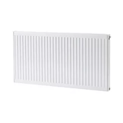 Flomasta Type 21 Double-Panel Plus Single Convector Radiator 600 x 1200mm White 5472BTU