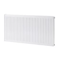 Flomasta Type 11 Single-Panel Single Convector Radiator 600 x 1200mm White 3893BTU