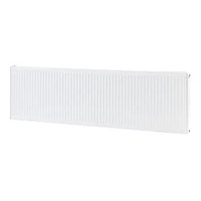 Flomasta Type 22 Double-Panel Double Convector Radiator 600 x 1800mm White 10498BTU 1 Flomasta Type 22 Double-Panel Double Convector Radiator 600 x 1800mm White 10498BTU