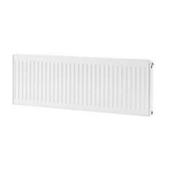 Flomasta Type 21 Double-Panel Plus Single Convector Radiator 400 x 1200mm White 3918BTU
