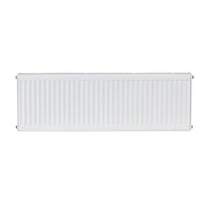 Flomasta Type 11 Single-Panel Single Convector Radiator 400 x 1100mm White 2513BTU 2 Flomasta Type 11 Single-Panel Single Convector Radiator 400 x 1100mm White 2513BTU - Image 2