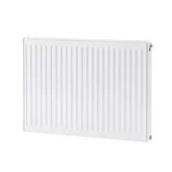 Flomasta Type 21 Double-Panel Plus Single Convector Radiator 600 x 700mm White 3192BTU