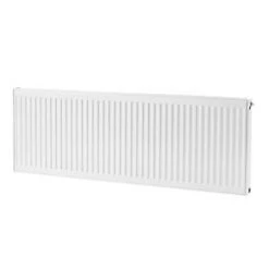 Flomasta Type 21 Double-Panel Plus Single Convector Radiator 500 x 1400mm White 5489BTU