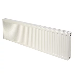 Stelrad Accord Compact Type 22 Double-Panel Double Convector Radiator 450 x 1400mm White 6330BTU 1 Stelrad Accord Compact Type 22 Double-Panel Double Convector Radiator 450 x 1400mm White 6330BTU