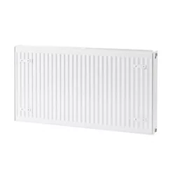 Flomasta Type 22 Double-Panel Double Convector Radiator 600 x 1100mm White 6415BTU -Central Heating Radiators shop 767XP A2