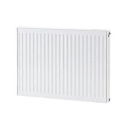 Flomasta Type 21 Double-Panel Plus Single Convector Radiator 600 x 800mm White 3648BTU